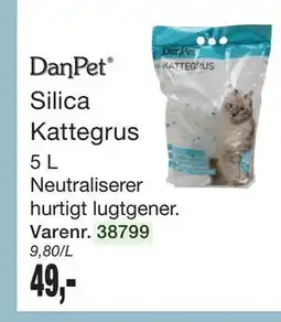 Harald Nyborg DanPet Silica Kattegrus tilbud
