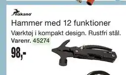 Harald Nyborg Hammer med 12 funktioner tilbud