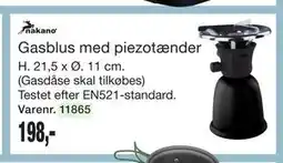 Harald Nyborg Gasblus med piezotænder tilbud