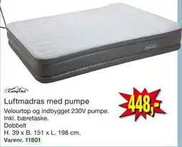 Harald Nyborg Luftmadras med pumpe tilbud