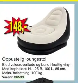 Harald Nyborg Oppustelig loungestol tilbud