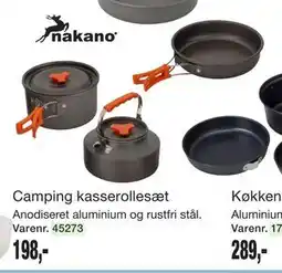 Harald Nyborg Camping kasserollesæt tilbud