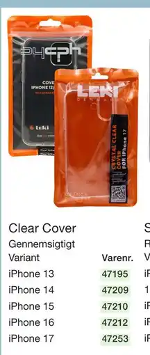 Harald Nyborg Clear Cover tilbud