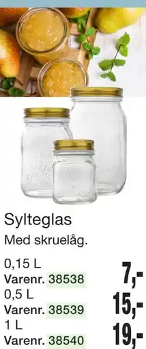Harald Nyborg Sylteglas tilbud
