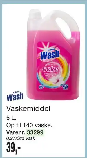 Vaskemiddel