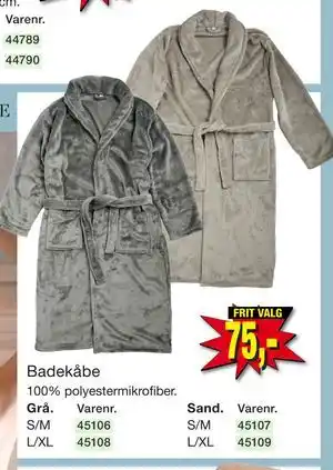Harald Nyborg Badekåbe tilbud