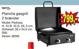 Harald Nyborg Plancha gasgrill 2 brænder tilbud