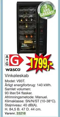 Harald Nyborg Vinkøleskab tilbud