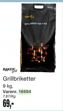 Harald Nyborg Grillbriketter tilbud