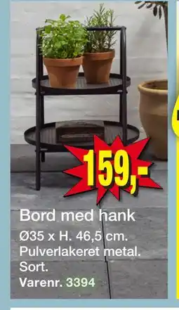 Harald Nyborg Bord med hank tilbud
