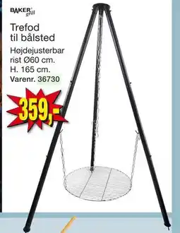 Harald Nyborg Trefod til bålsted tilbud