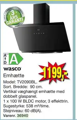 Harald Nyborg wasco Emhætte tilbud