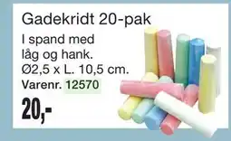 Harald Nyborg Gadekridt 20-pak tilbud