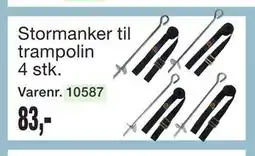 Harald Nyborg Stormanker til trampolin 4 stk tilbud