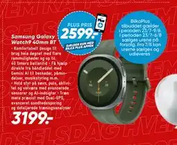 Bilka Samsung Galaxy Watch9 40mm BT tilbud