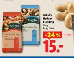 Lidl ALESTO Nøddeblanding tilbud