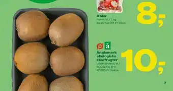 Änglamark økologiske kiwifrugter