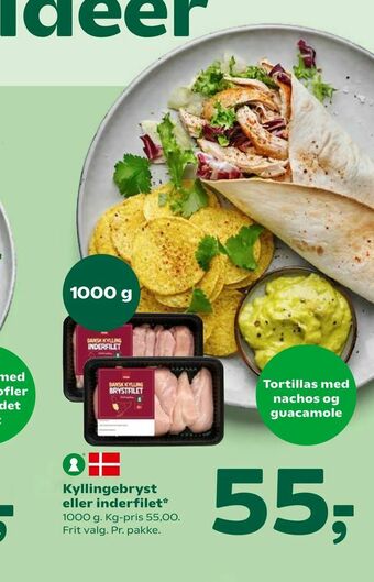 Coop 365 Kyllingebryst eller inderfilet tilbud