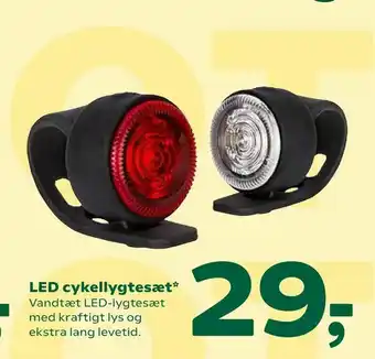 Coop 365 LED cykellygtesæt tilbud