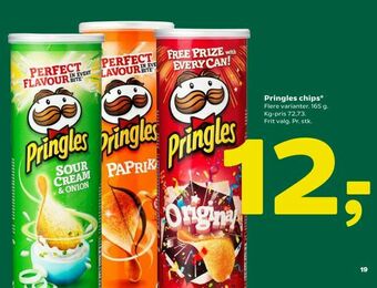 Coop 365 Pringles chips tilbud