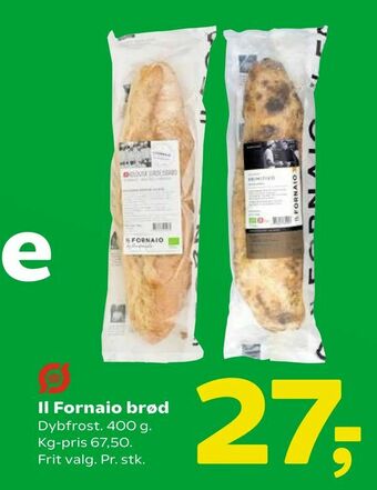 Il Fornaio brød