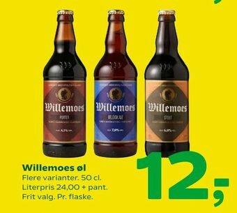 Coop 365 Willemoes øl tilbud