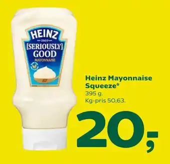 Coop 365 Heinz Mayonnaise Squeeze tilbud