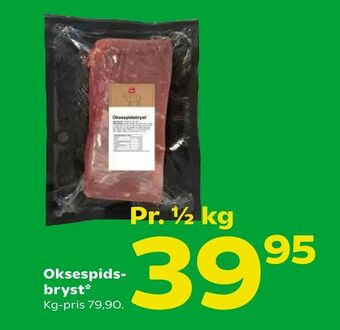 Coop 365 Oksespidsbryst tilbud