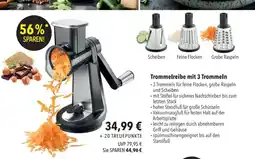 Citti Trommelreibe mit 3 Trommeln tilbud