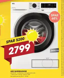 Punkt1 Aeg vaskemaskine tilbud