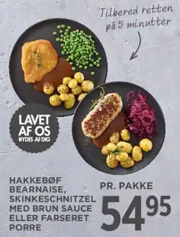 MENY Hakkebøf / schnitzel - pr. pakke tilbud