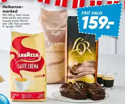 Bilka Helbønne kaffe (900-1000 g) tilbud