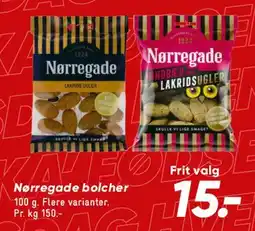 Bilka Nørregade bolscher tilbud