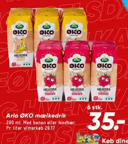 Bilka Arla ØKO mælkedrik (6 stk.) tilbud