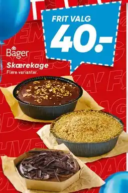 Bilka Bager skærekage tilbud