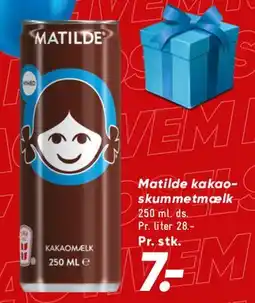 Bilka Matilde kakao (skummetmælk) tilbud