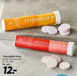 Bilka YummyLab brus (Vitamin D / Multi Vitamin) tilbud
