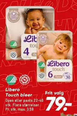 Bilka Libero bleer (Touch) tilbud