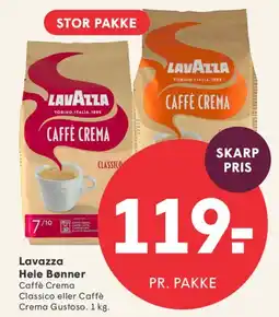 SPAR Lavazza Hele Bønner - Caffè Crema tilbud