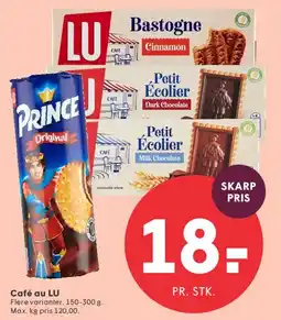 SPAR Café au LU / Prince tilbud