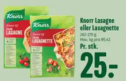 Min Købmand Knorr Lasagne eller Lasagnetter tilbud