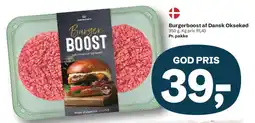 Let-Køb Burgerboost af Dansk Oksekød tilbud