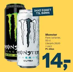 Let-Køb Monster Energy (dåse) tilbud