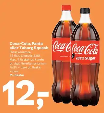 Coca-Cola, Fanta eller Tuborg Squash