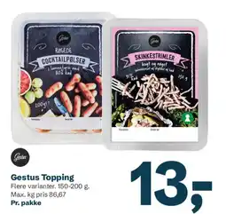 Let-Køb Gestus Topping tilbud