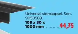 jem & fix Universal sternkapsel (sort) tilbud