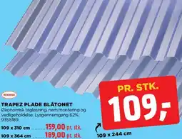 jem & fix TRAPEZ PLADE BLÅTONET tilbud