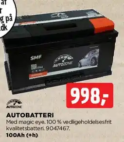 jem & fix Autobatteri (ca. 100Ah) tilbud