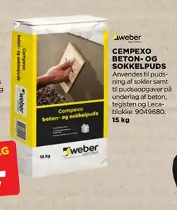 jem & fix CEMPEXO BETON- OG SOKKELPUDS tilbud