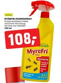 jem & fix MYREFRI PUMPESPRAY tilbud